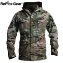 Men Army Waterproof Coat / Hooded Military Field Jacket-CP-S-JadeMoghul Inc.
