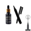 Men Beard Growth  Oil Kit Soften Hair Growth Nourishing Enhancer Beard Wax Balm Moustache Oil Leave-In Conditioner Beard Care AExp