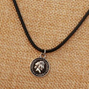 Men Bijoux Vinatge Silver Plated Elephant Wing Cross Love Leather Necklace Pendant For Women Chain Collares Jewelry Bijoux 2017-N785-JadeMoghul Inc.
