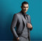 Men Business Suit - Slim fit Classic Male Suit - 3 Pieces (Jacket, Pants & Vest)-as picture-XS-JadeMoghul Inc.