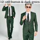 Men Business Suit Slim Fit Tuxedo-12-S-JadeMoghul Inc.