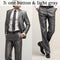 Men Business Suit Slim Fit Tuxedo-3-S-JadeMoghul Inc.