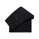 Men Business Trousers / Smart Straight Pants-black-29-JadeMoghul Inc.