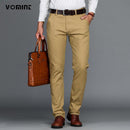 Men Business Trousers / Smart Straight Pants-black-29-JadeMoghul Inc.