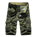 Men Camouflage Cargo Shorts-Camouflage ArmyGreen-29-JadeMoghul Inc.