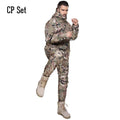 Men Camouflage Jacket Set / Men Army Waterproof Warm Clothes / Military Fleece Windbreaker Suit-CP-XS-JadeMoghul Inc.