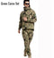 Men Camouflage Jacket Set / Men Army Waterproof Warm Clothes / Military Fleece Windbreaker Suit-Green Camo-XS-JadeMoghul Inc.