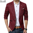 Men Casual Blazer / Slim Fit Classic Smart Jacket-Gray-M-JadeMoghul Inc.