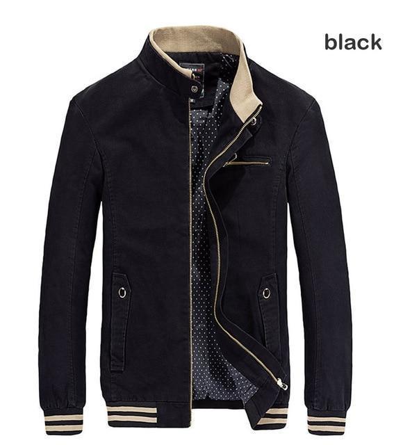 Men Casual Jacket - Slim Fit Blazer-black 1-XL-JadeMoghul Inc.