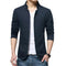 Men Casual Jacket - Slim Fit Blazer-Blue-XL-JadeMoghul Inc.