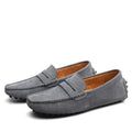 Men Casual Shoes 2017 Fashion Men Shoes Leather Men Loafers Moccasins Slip On Men's Flats Loafers Male Shoes-Grey-11-JadeMoghul Inc.