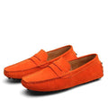 Men Casual Shoes 2017 Fashion Men Shoes Leather Men Loafers Moccasins Slip On Men's Flats Loafers Male Shoes-Orange-11-JadeMoghul Inc.