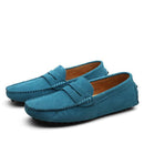 Men Casual Shoes 2017 Fashion Men Shoes Leather Men Loafers Moccasins Slip On Men's Flats Loafers Male Shoes-Sky Blue-11-JadeMoghul Inc.