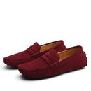 Men Casual Shoes 2017 Fashion Men Shoes Leather Men Loafers Moccasins Slip On Men's Flats Loafers Male Shoes-Wine Red-11-JadeMoghul Inc.