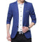 Men Casual Slim Blazer-blue 1-L-JadeMoghul Inc.