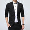 Men Casual Slim Fit Sports Jacket-Black-XXXL-JadeMoghul Inc.