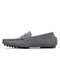 Men Casual Suede Leather Loafers Black Solid Leather Driving Moccasins Gommino Slip on Men Loafers Shoes Male Loafers Big Size-gray-6.5-JadeMoghul Inc.