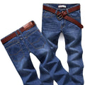 Men Casual Thin Straight Classic Jeans-QH111-1blue-34-JadeMoghul Inc.