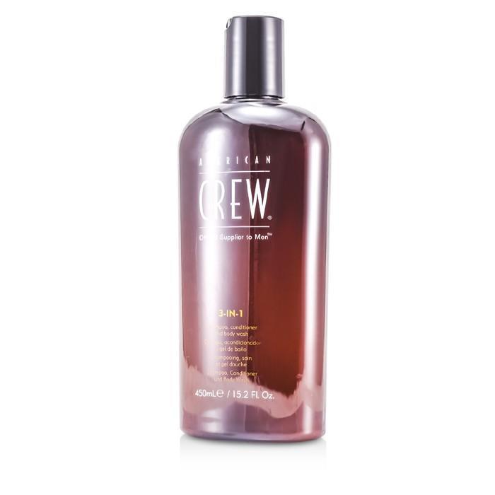 Men Classic 3-IN-1 Shampoo, Conditioner & Body Wash - 450ml-15.2oz-Hair Care-JadeMoghul Inc.