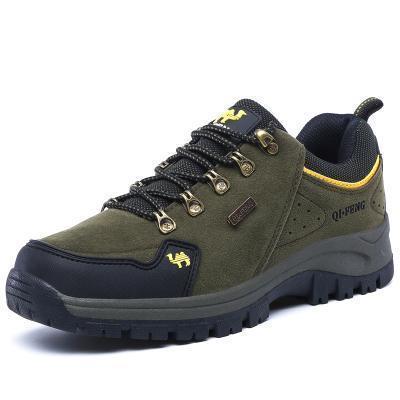 Men Comfortable Casual Outdoor Flat Shoes-509 Army Green-5.5-JadeMoghul Inc.
