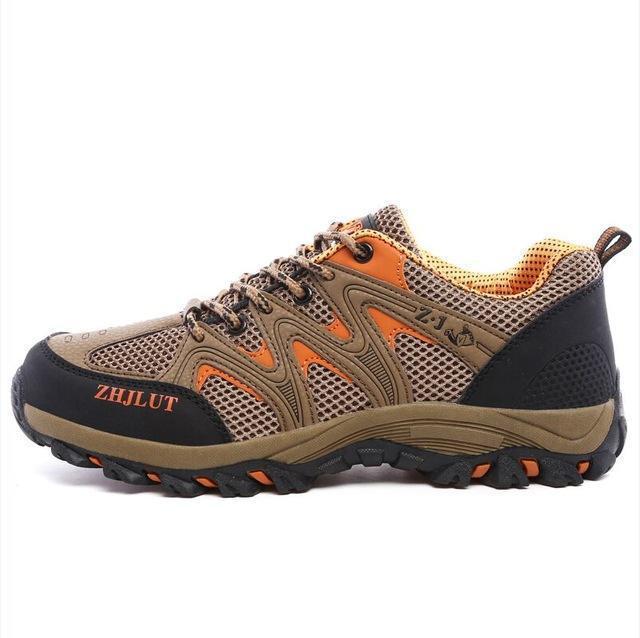 Men Comfortable Casual Outdoor Flat Shoes-513 Army Green-5.5-JadeMoghul Inc.