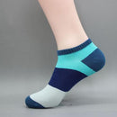 Men Cotton Socks / Good Quality Short Socks-Dark Blue-JadeMoghul Inc.