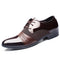 Men Dress Shoes / Breathable Low Top Men Formal Office Shoes-Brown-6-JadeMoghul Inc.