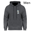 Men Elegant Sweatshirt - Warm Hoodie-Dark Gray1-S-JadeMoghul Inc.