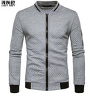 Men Fashion Hoodie - Casual Sweatshirt-Light grey-L-JadeMoghul Inc.