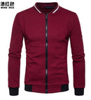 Men Fashion Hoodie - Casual Sweatshirt-wine red-L-JadeMoghul Inc.
