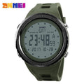 Men Fashion Sport Watch / LED Digital Waterproof Swim Wristwatch-Army Green-JadeMoghul Inc.