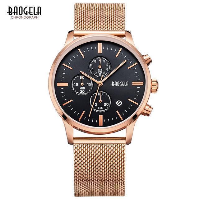 Men Fashion Sports Quartz Watch / Multi-Function Wristwatch-1611BG2-JadeMoghul Inc.