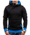 Men Fashion Tracksuit Hoodie-Black Blue-L-JadeMoghul Inc.