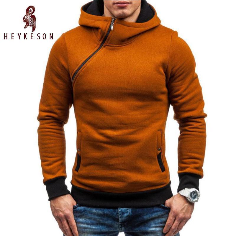 Men Fashion Tracksuit Hoodie-Brown-L-JadeMoghul Inc.