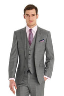 Men Formal Dress Suit Set (Jacket+Pants+Vest+Tie)-as picture 10-XS-JadeMoghul Inc.