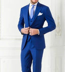 Men Formal Dress Suit Set (Jacket+Pants+Vest+Tie)-as picture 4-XS-JadeMoghul Inc.