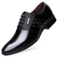 Men Formal Wedding Shoes / Luxury Business Dress Shoes-J1 Black-6-JadeMoghul Inc.