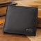 Men Genuine Leather Multi Pocket Wallet-black-JadeMoghul Inc.