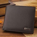 Men Genuine Leather Multi Pocket Wallet-brown-JadeMoghul Inc.