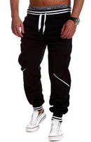 Men Hip Hop Joggers Pants / Male Trousers / Men Solid Sweatpants-Black-L-JadeMoghul Inc.