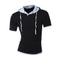 Men Hooded Sling Short-Sleeved Tees / Male T-Shirt-HB-Asia XL 175CM 75KG-China-JadeMoghul Inc.