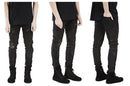 Men Jeans / Casual Denim Slim Jeans-Black-28-JadeMoghul Inc.