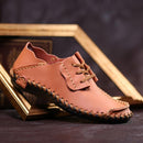 Men Leather Shoes / Casual Breathable Big Size Mens Shoes-Brown Casual Shoes-11-JadeMoghul Inc.