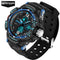 Men LED Digital Quartz Wrist Watch-Black-JadeMoghul Inc.