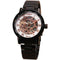 Men Mechanical Stainless Steel Strap Classic Wristwatch-BLACK WHITE COPPER-JadeMoghul Inc.