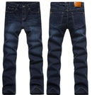Men New Fashion Casual Jeans / Slim Straight Fit Jeans-1682black blue-42-JadeMoghul Inc.