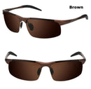 Men Night Vision Goggles / Anti-Glare Sunglasses-Brown-JadeMoghul Inc.