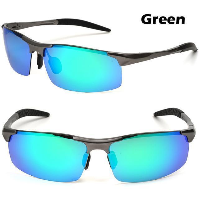 Men Night Vision Goggles / Anti-Glare Sunglasses-Green-JadeMoghul Inc.