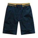 Men Plaid Shorts Classic Design / Cotton Casual Beach Shorts-Deep Blue-XL-JadeMoghul Inc.
