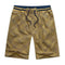 Men Plaid Shorts Classic Design / Cotton Casual Beach Shorts-Yellow 1-XL-JadeMoghul Inc.